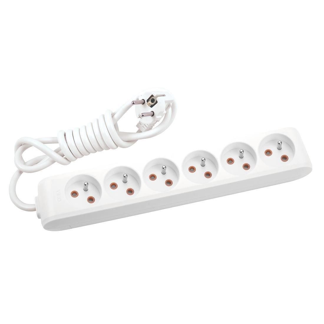 Viko MultiLet Kablolu Grup Priz 6' Lı 5 Metre - Bulutretail