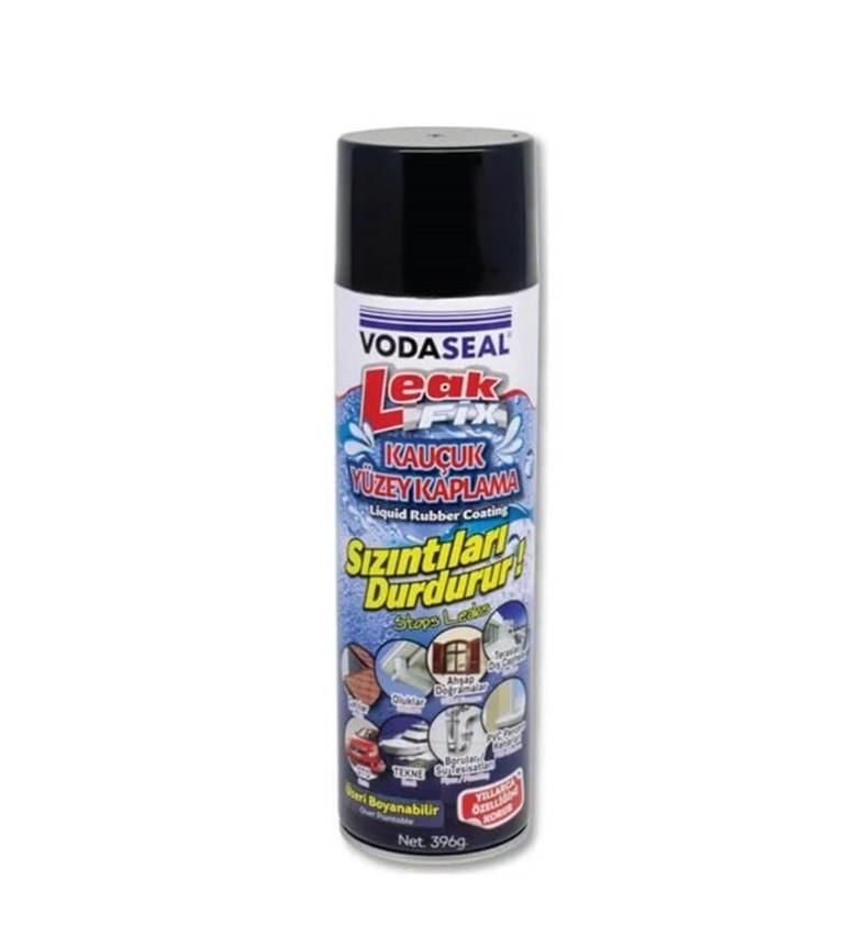 Vodaseal Leak Fix Kauçuk İzolasyon Spreyi 396 Gr Siyah - Bulutretail