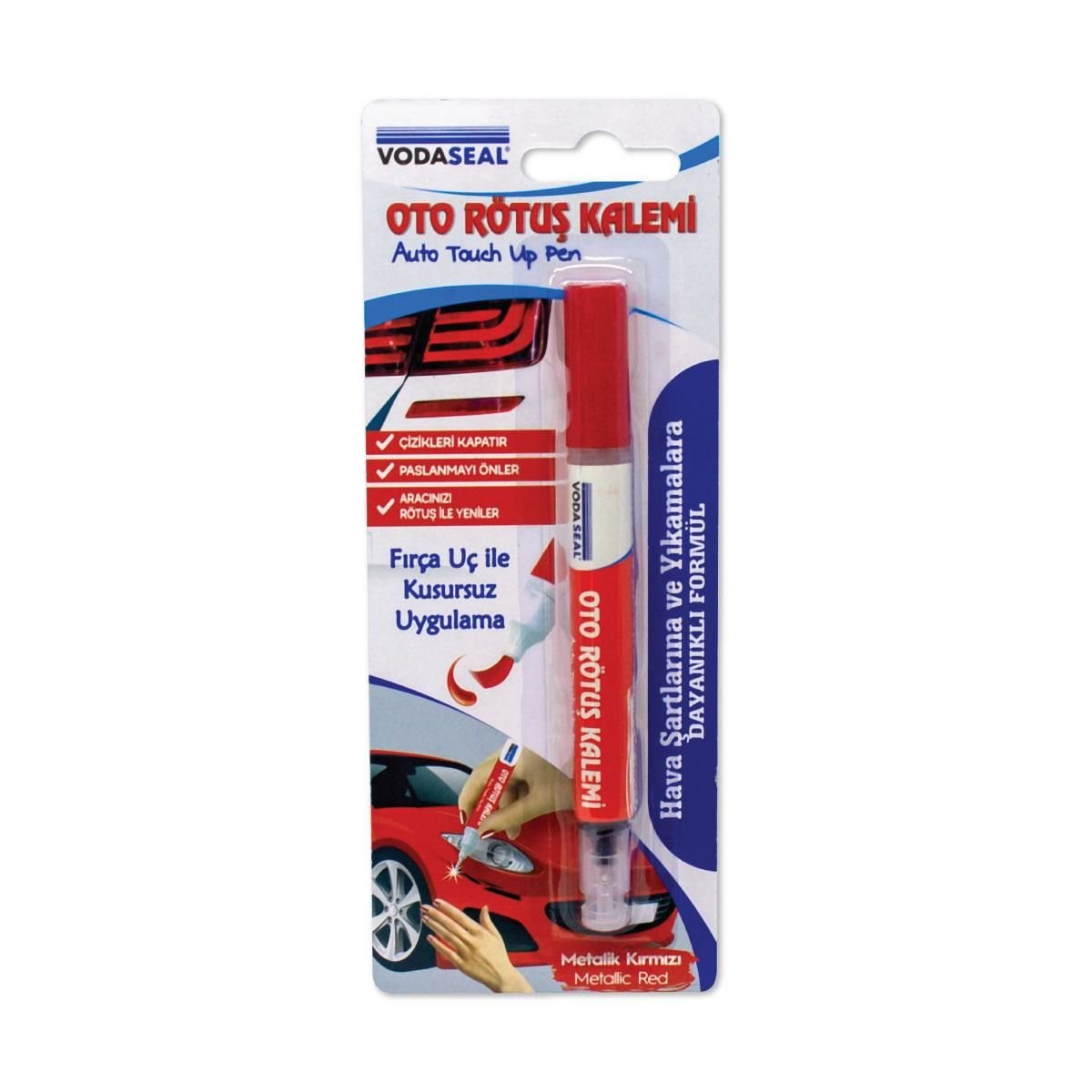 Vodaseal Oto Rötuş Kalemi Metalik Kırmızı 5 Ml - Bulutretail