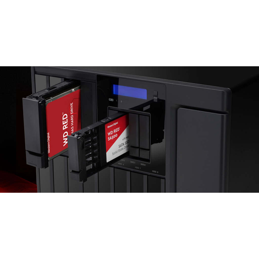 WD Red SA500, WDS200T2R0A, 2TB, 560/530, SERVER ve NAS için Enterprise, 2,5&amp;quot; SATA, SSD