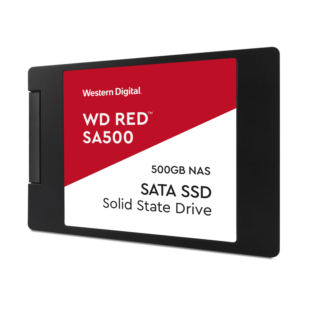 WD Red SA500, WDS500G1R0A, 500GB, 560/530, SERVER ve NAS için Enterprise, 2,5&amp;quot; SATA, SSD