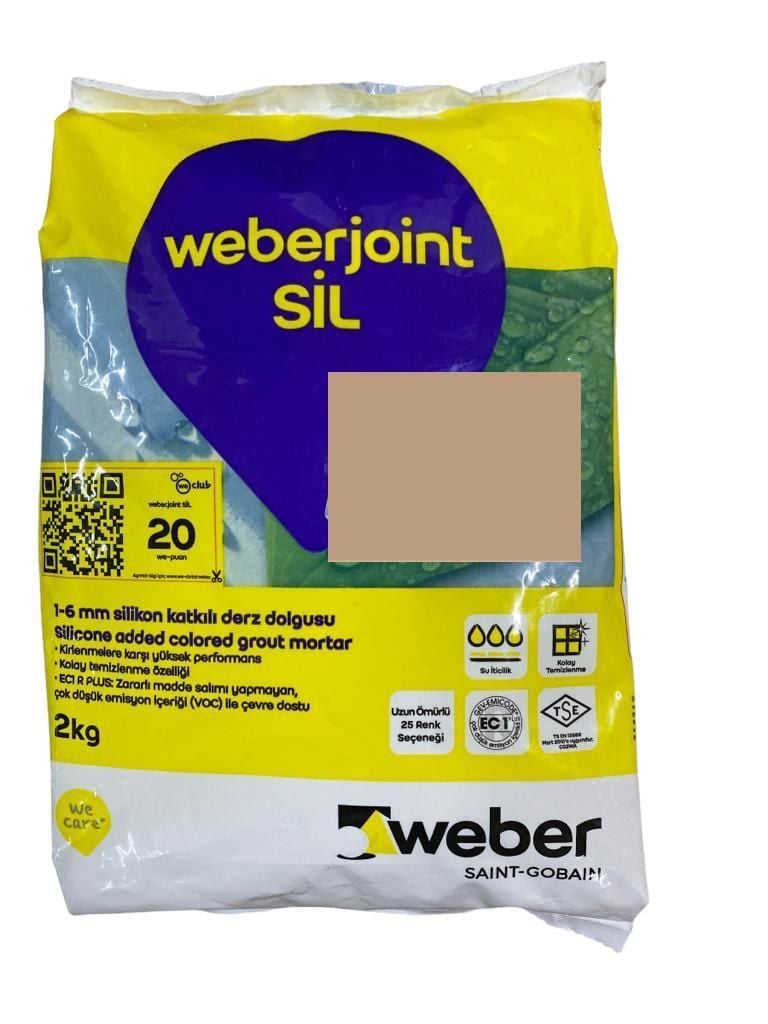 Weber Joint Sil 411 Göreme Bej Derz Dolgu 2 Kg - Bulutretail