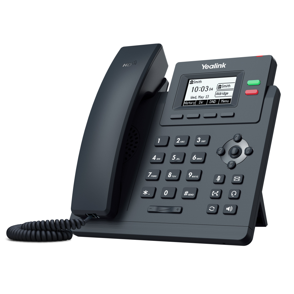 YEALINK SIP-T31P, Masaüstü, Kablolu IP TELEFON, Siyah, 2.3&amp;quot; Siyah Beyaz Ekran, 2xMegabit Ethernet Portu, PoE Destekli